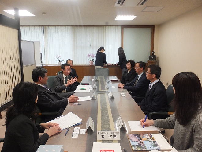 伟德国际1946代表团赴日本高校交流访问