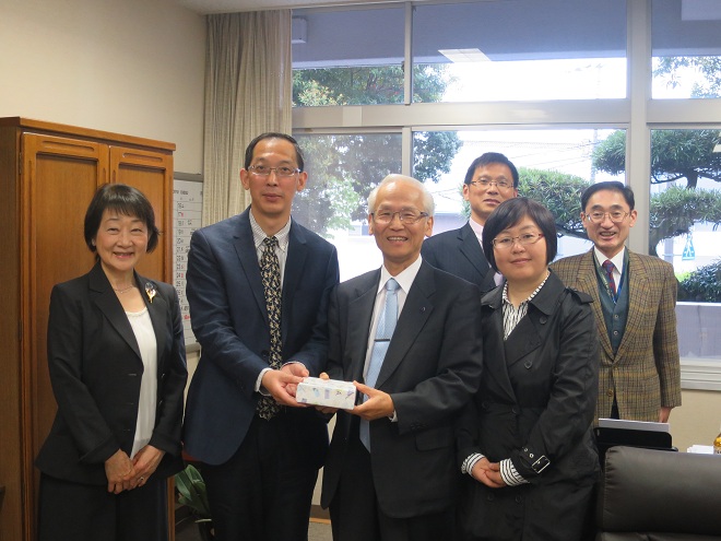 伟德国际1946代表团赴日本高校交流访问